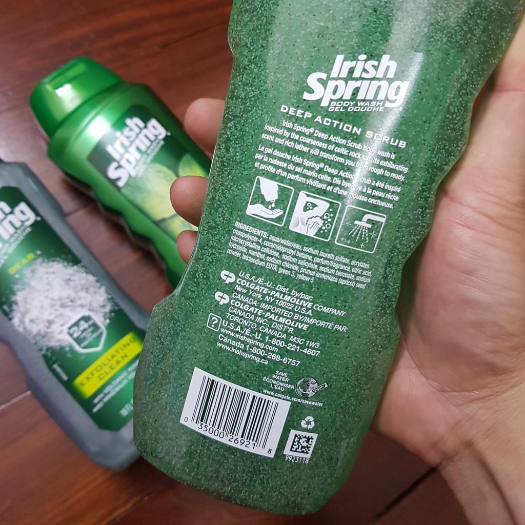 Sữa tắm Irish Spring 532g USA