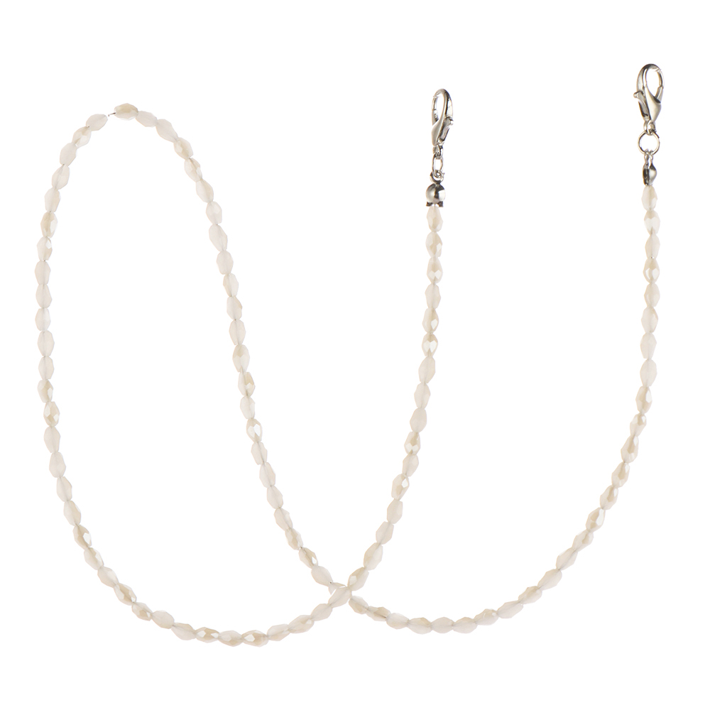 Dây chuỗi hạt kim loại dùng đeo khẩu trang mắt kính chống rơi thời trang