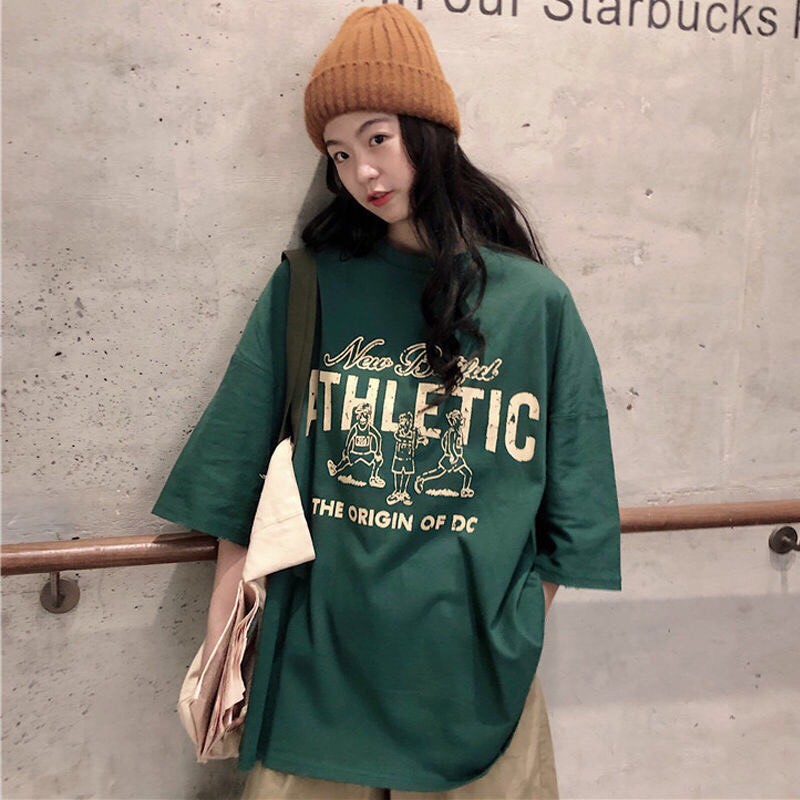 [QUÀ TẶNG LÀ 1C KHÂUTRANG] Áo phông tay lỡ form rộng nữ họa tiết chất thun mềm Taosan | BigBuy360 - bigbuy360.vn