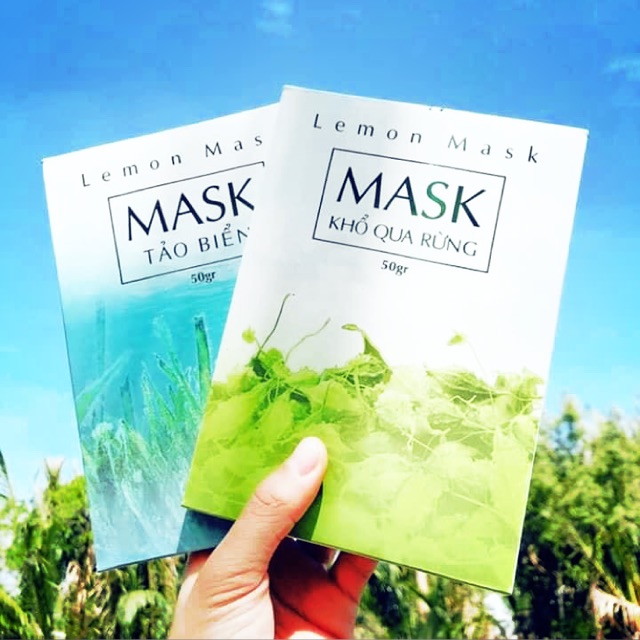 Lemonmask (mask khổ qua rừng và mask tảo biển)