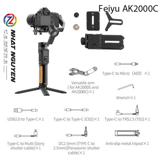 Gimbal Feiyu AK2000C - Bảo hành 12 tháng