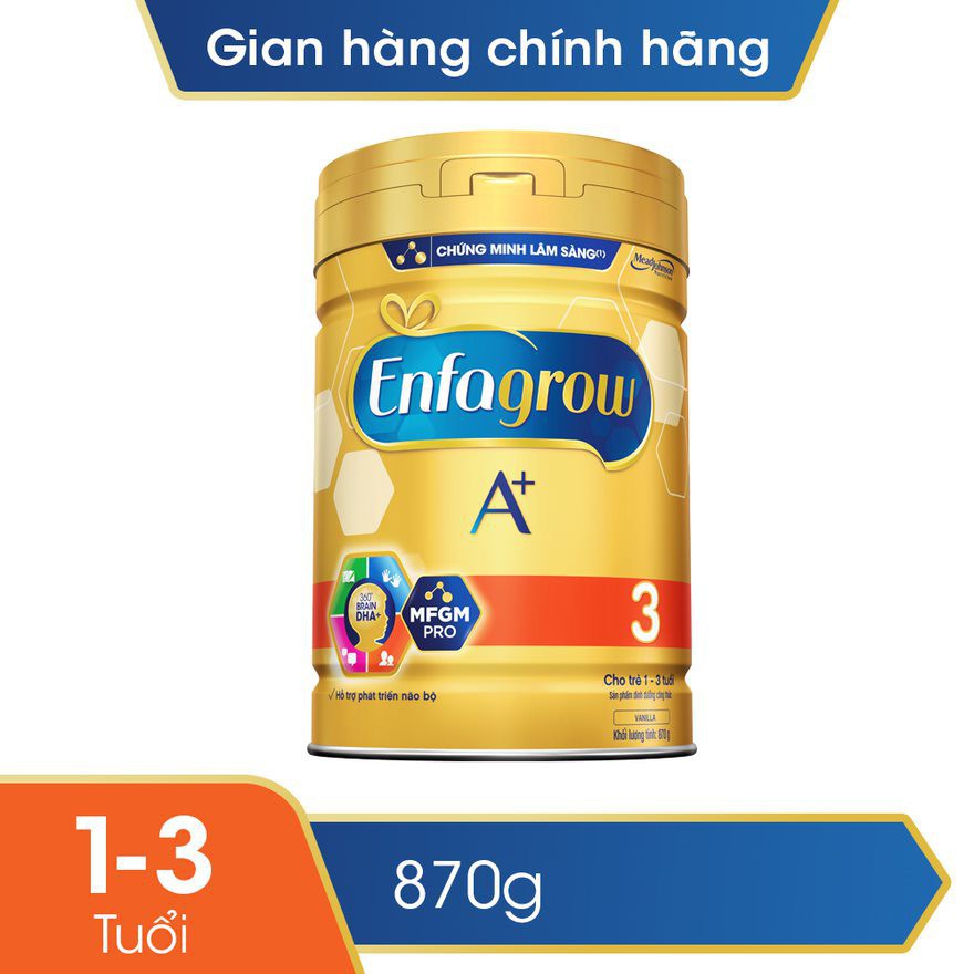 Sữa bột Enfagrow A + 3 870g  [cam kết chính hãng]