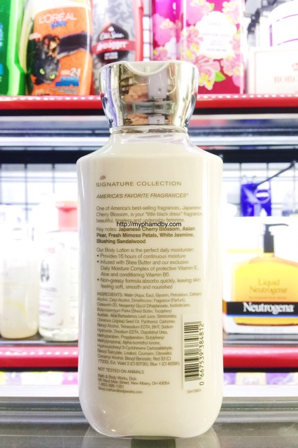 Sữa dưỡng thể Bath & Body Works Japanese Cherry Blossom Body Lotion 236 ml - 8 fl oz | BigBuy360 - bigbuy360.vn