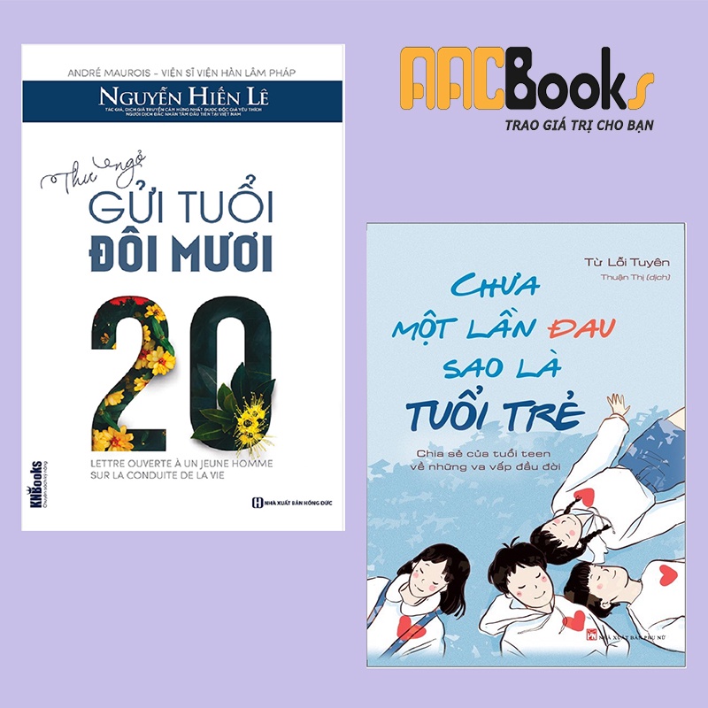 Sách - Thư ngỏ gửi tuổi đôi mươi - Chưa một lần đau sao là tuổi trẻ - Chia sẻ của tuổi teen về những va vấp đầu đời