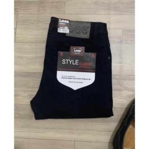 Quần jean thun nam - kiểu L1 BIGSIZE < 130kg (size 32-44) -b11