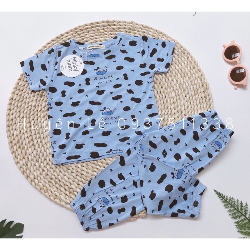 Bộ Quần dài MINKY MOM THUN LẠNH bò sữa -TH105