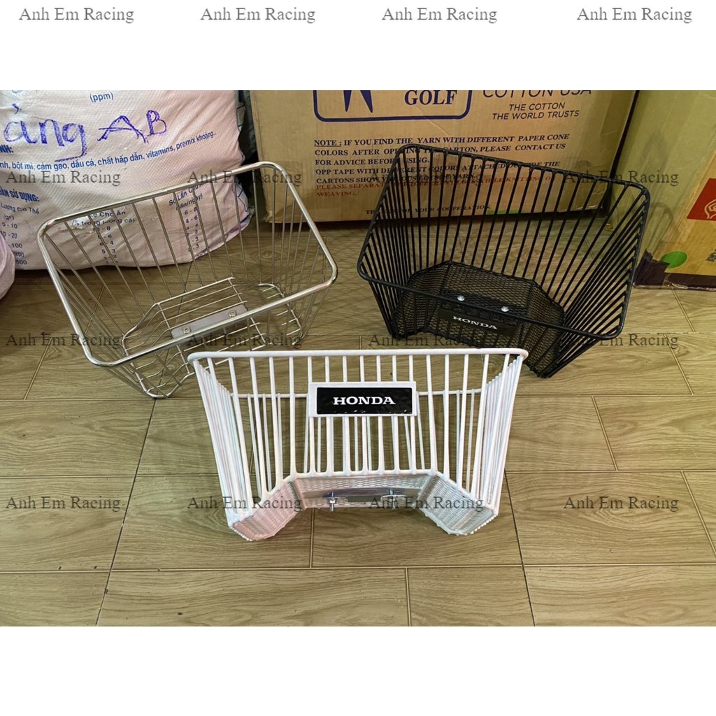 Rổ Dream Thái sọc đứng xài được xe Cub hàng dày