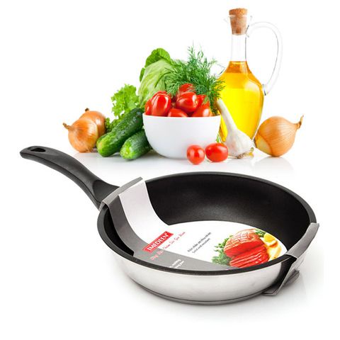 HÀNG CHÍNH HÃNG Chảo siêu chống dính bếp điện từ Fivestar 3 đáy vân carô thời thượng 16cm - 28cm