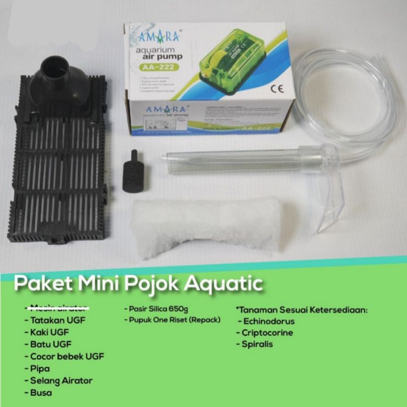 Máy Sục Khí Mini Trang Trí Cảnh Quan