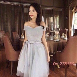 ĐẦM BẸT VAI CỘT EO ( có quay clip thật )