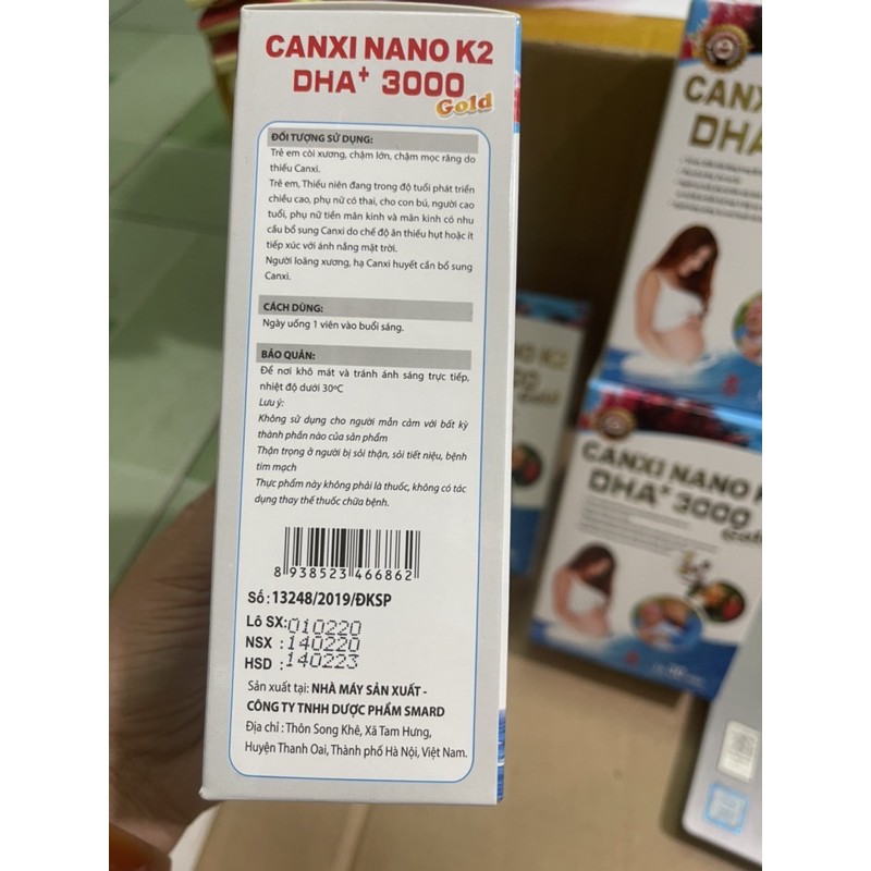 canxi nano cho bà bầu