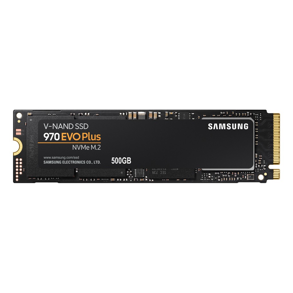 Ổ Cứng SSD Samsung 970 EVO Plus PCIe NVMe M.2 2280 500GB - Bảo Hành 5 Năm (1 đổi 1)