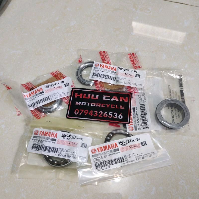 Bộ chén cổ xe tay ga Yamaha các đời xe chính hãng