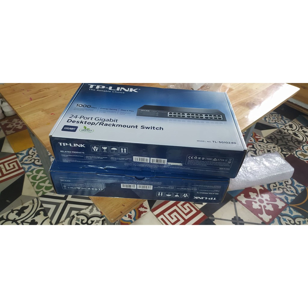 Thiết bị chia mạng TP-LINK 16port và 24port hàng mới bảo hành 2 năm