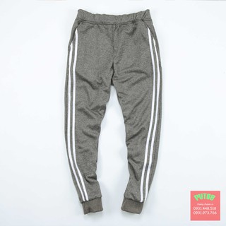 Quần jogger nam nữ 2 sọc