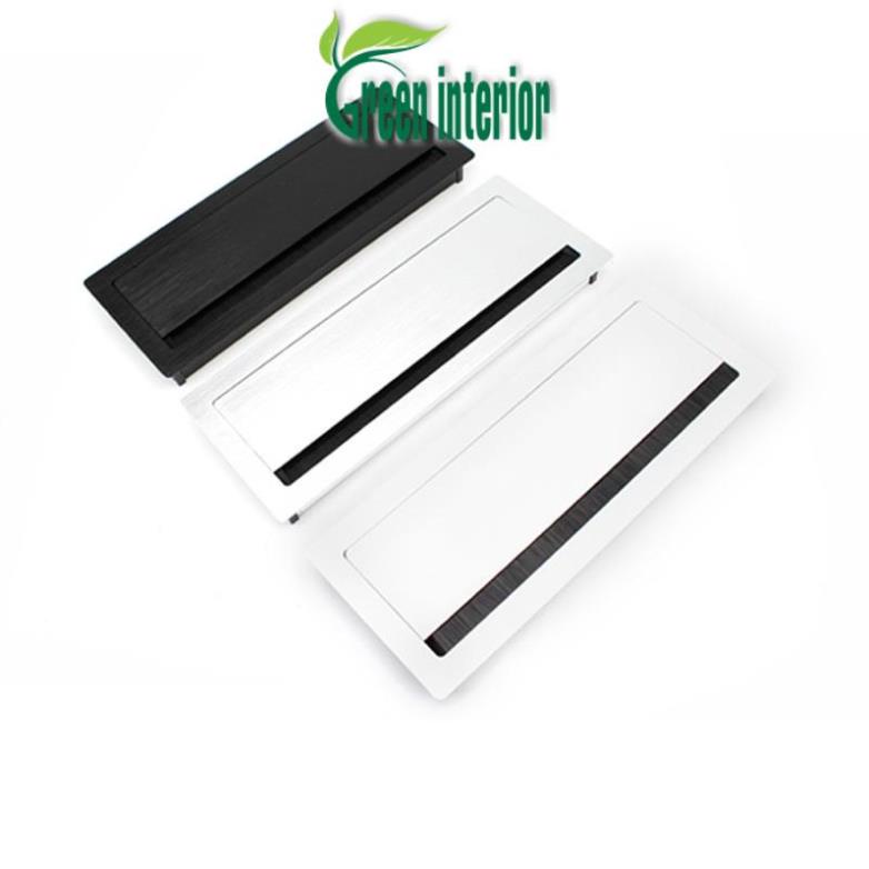 Nắp hộp điện âm bàn, Nắp điện âm bàn hợp kim nhôm, kích thước 160*80,160*280mm,300*120mm