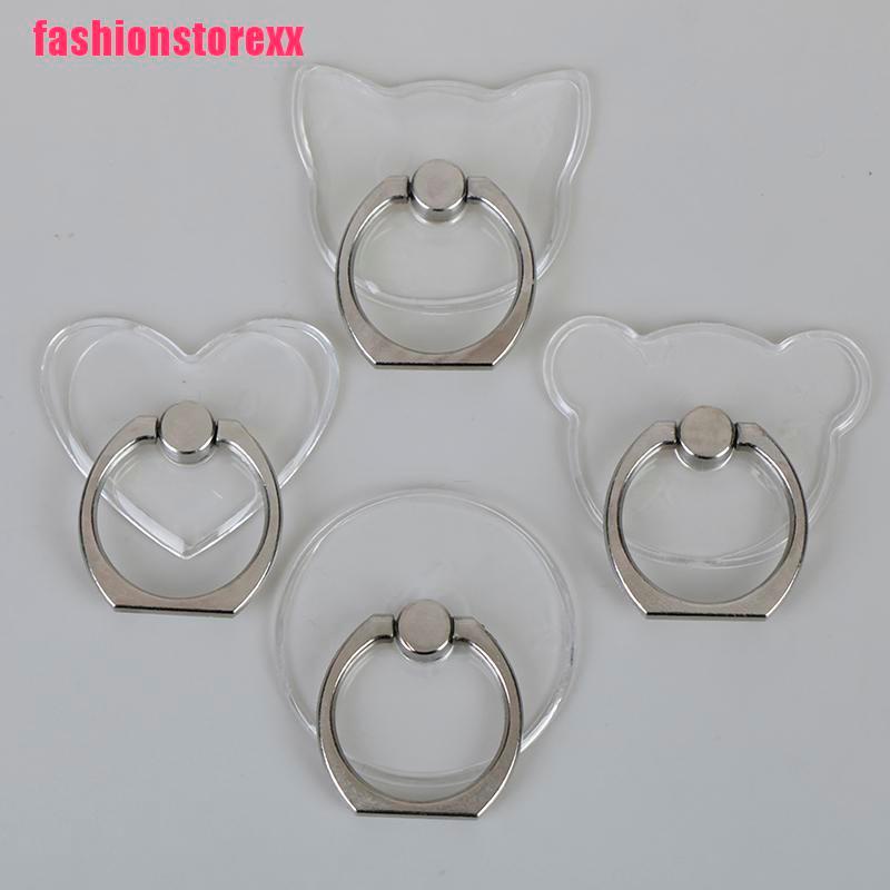 FA Clear mount holder mobile phone holder stand finger ring support desk cell phone | BigBuy360 - bigbuy360.vn
