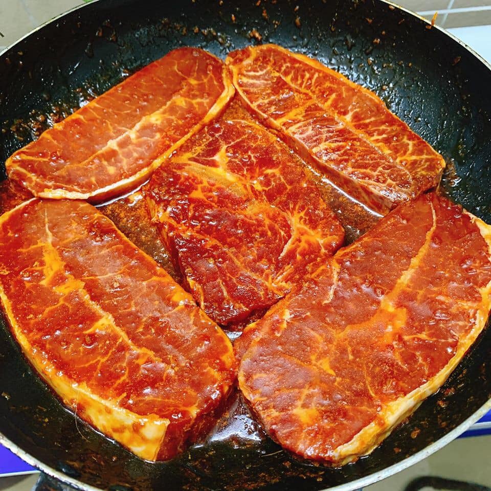 Lõi Thăn Vai Bò ÚC Nhập Khẩu, Nguyên Liệu Bò Bit Tết Nướng BBQ Mềm Ngon Đặc Biệt Vidafood