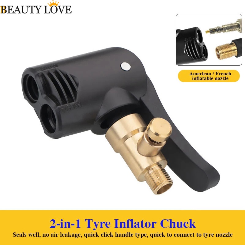 Đầu Nối Van Bơm Hơi Lốp Xe Hơi Bằng Đồng Thau Đường Kính 7.88mm Chất Lượng Cao