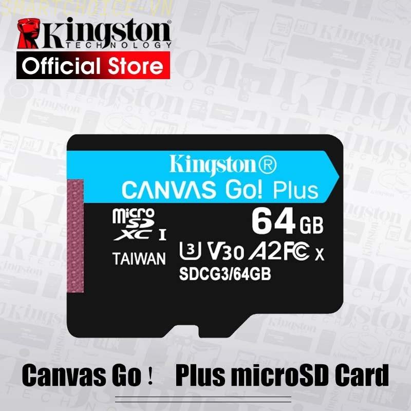 24 Giờ Vận Chuyển​Thẻ Nhớ Kingston Canvas TF Card 64gb/128gb/256gb/512gb HD Chuyên Dụng Cho Máy Ảnh