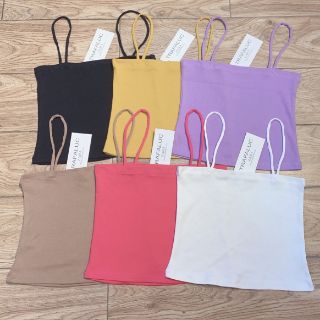ÁO 2 DÂY CROPTOP