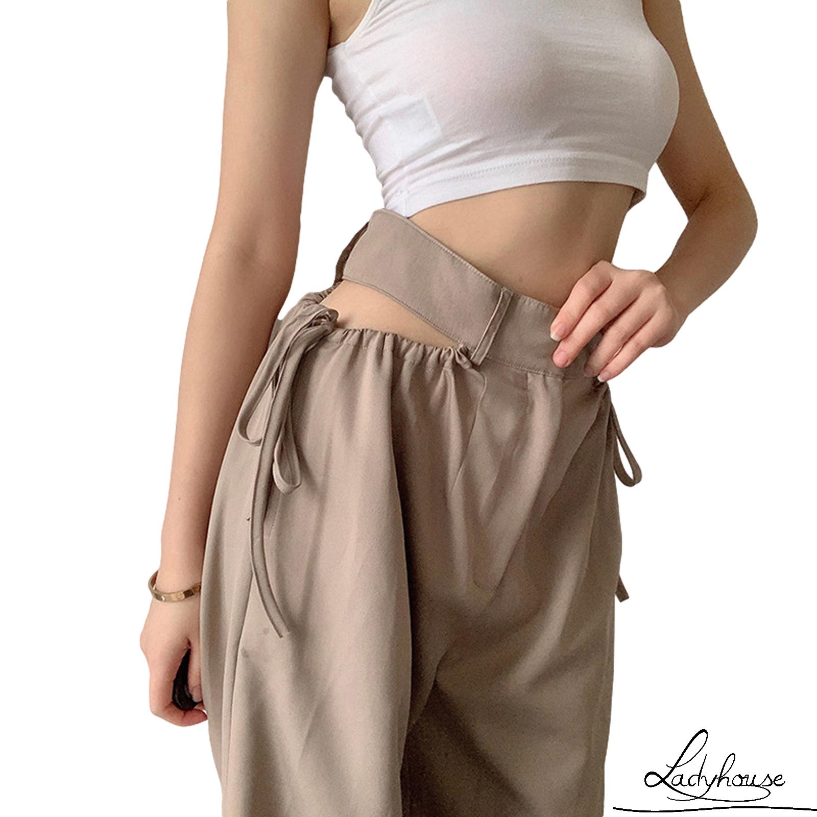 Quần Dài Lưng Cao Phối Dây Rút Thời Trang Cho Nữ Ld %0020 | BigBuy360 - bigbuy360.vn