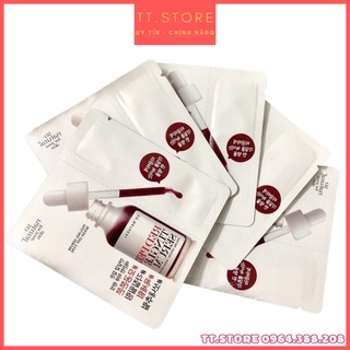 Tinh chất red peel tingle serum dạng gói so natural 2.5ml hàn quốc.