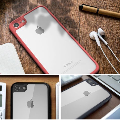 Ốp điện thoại TPU trong suốt siêu mỏng dành cho iPhone X 8 7 6Plus | BigBuy360 - bigbuy360.vn