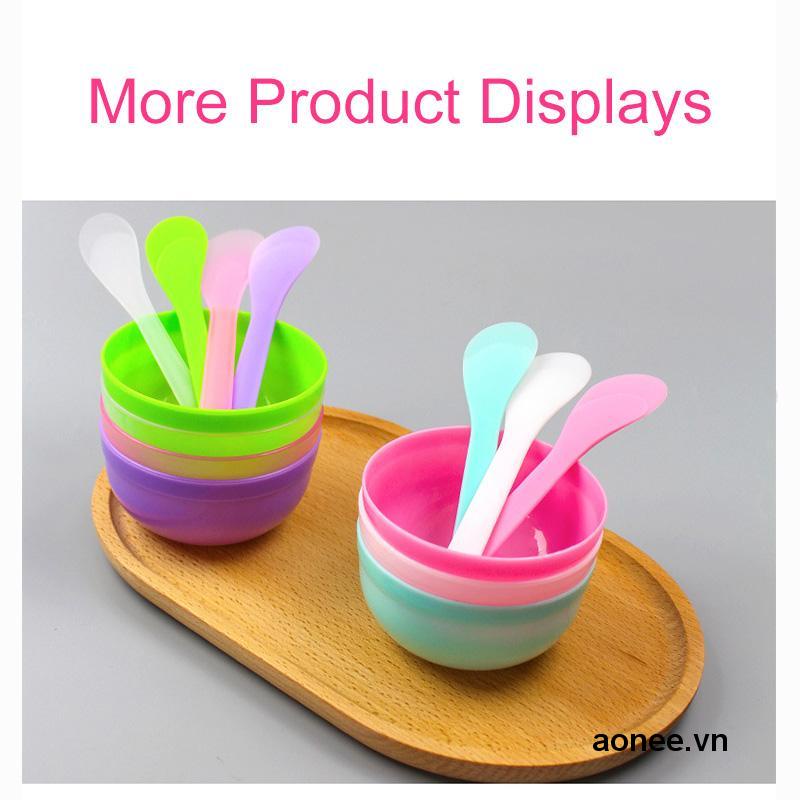 ✨✨Muỗng nhựa trộn mặt nạ chăm sóc da diy