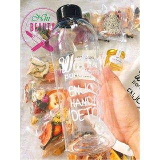 BÌNH DETOX 1 LÍT kèm túi vải
