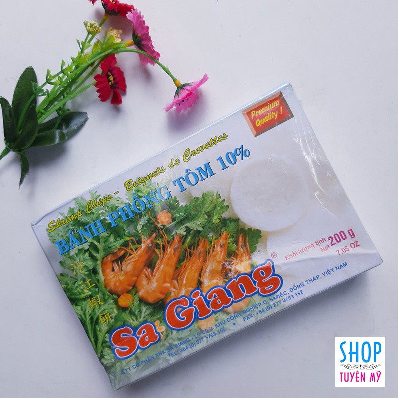 Bánh phồng tôm - gói 200gr - Bánh phồng tôm chưa chiên
