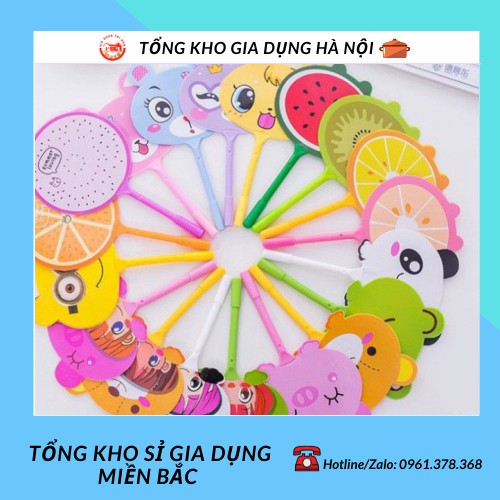 Bút Bi Kèm Quạt Nhựa Cầm Tay Cute 88236 Tổng Kho Sỉ Gia Dụng