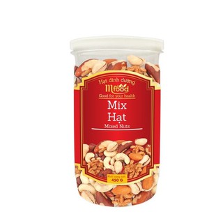 Mix hạt cao cấp 5 loại hạt đã tách vỏ 450g