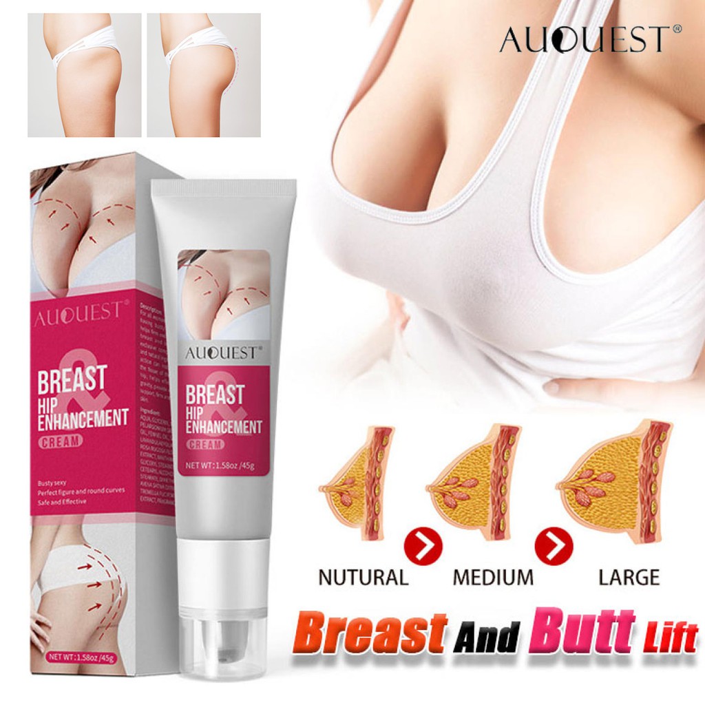 AUQUEST Kem tăng ngực nở ngực làm săn chắc vòng Natural Breast Cream Enlargement Cream