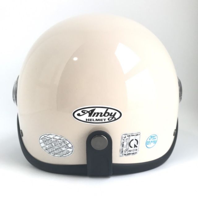 ( Amby Helmet ) Mũ bảo hiểm có kính chính hãng - Siêu xinh ❤