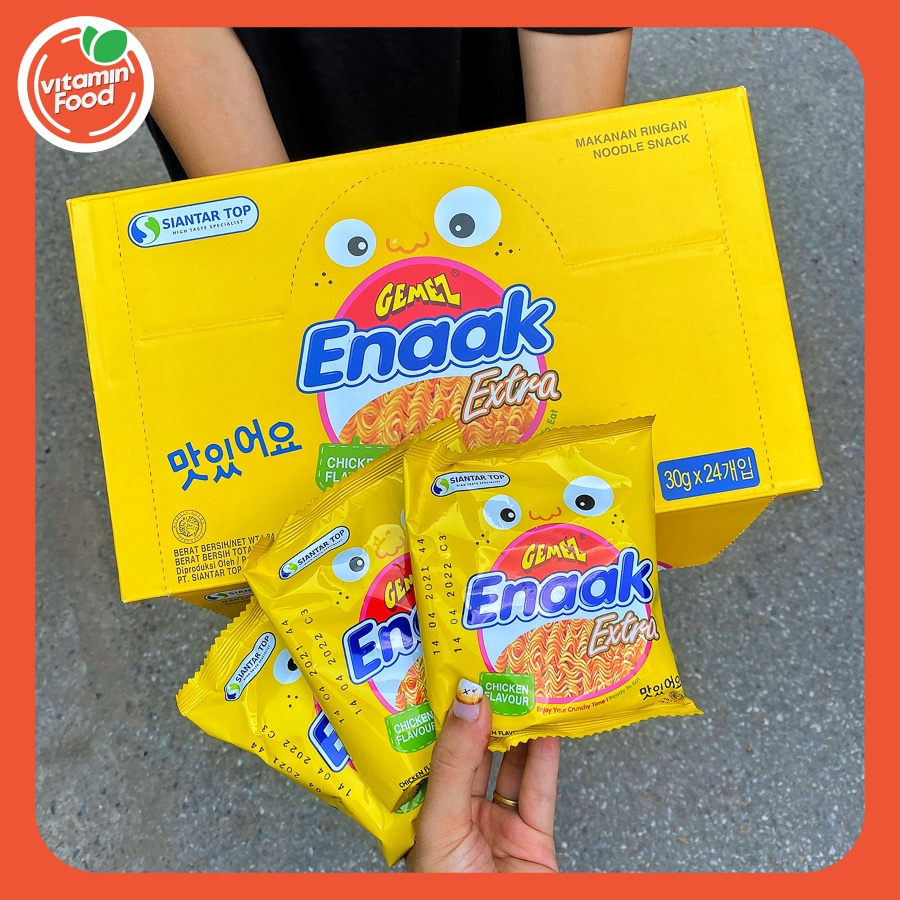 Snack Mì Tôm Enaak Ăn Liền Vị Gà | Vitamin Food | BigBuy360 - bigbuy360.vn