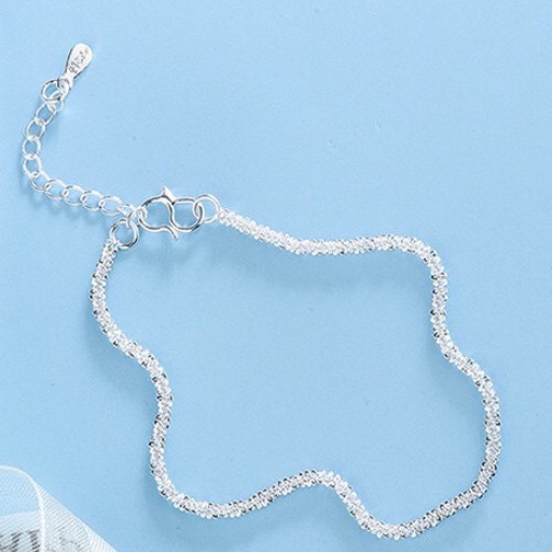 Lắc tay vòng tay nữ Hợp kim Titan Thời trang xinh xắn DTOnline (1 lắc tay) dây xoắn