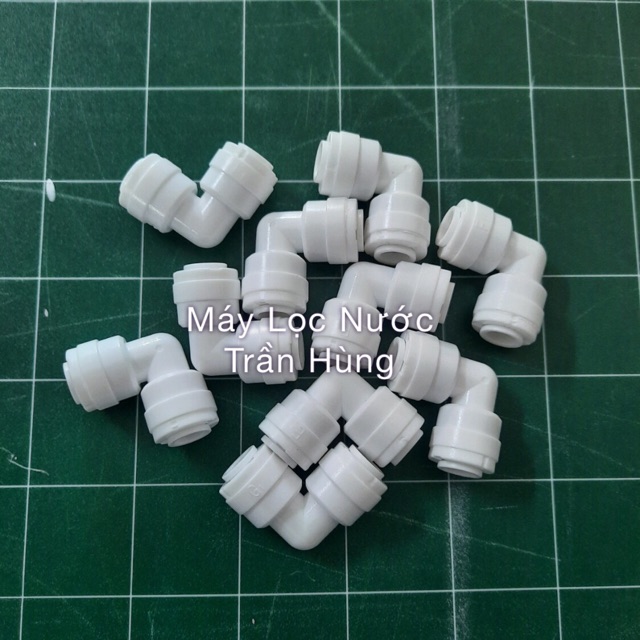 CO VUÔNG NỐI 2 ĐẦU DÂY 6 ⚡️ XẢ KHO ⚡️ - CO NỐI NHANH 2 ĐẦU DÂY 6 - CO CÚT LỌC NƯỚC