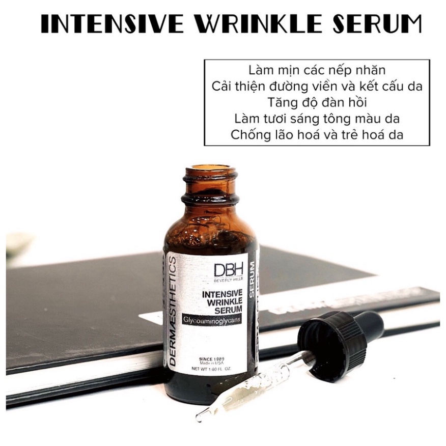 Serum Hỗ Trợ Giảm Nhăn - Chống Lão Hóa DBH Intensive Wrinkle Serum 30ml