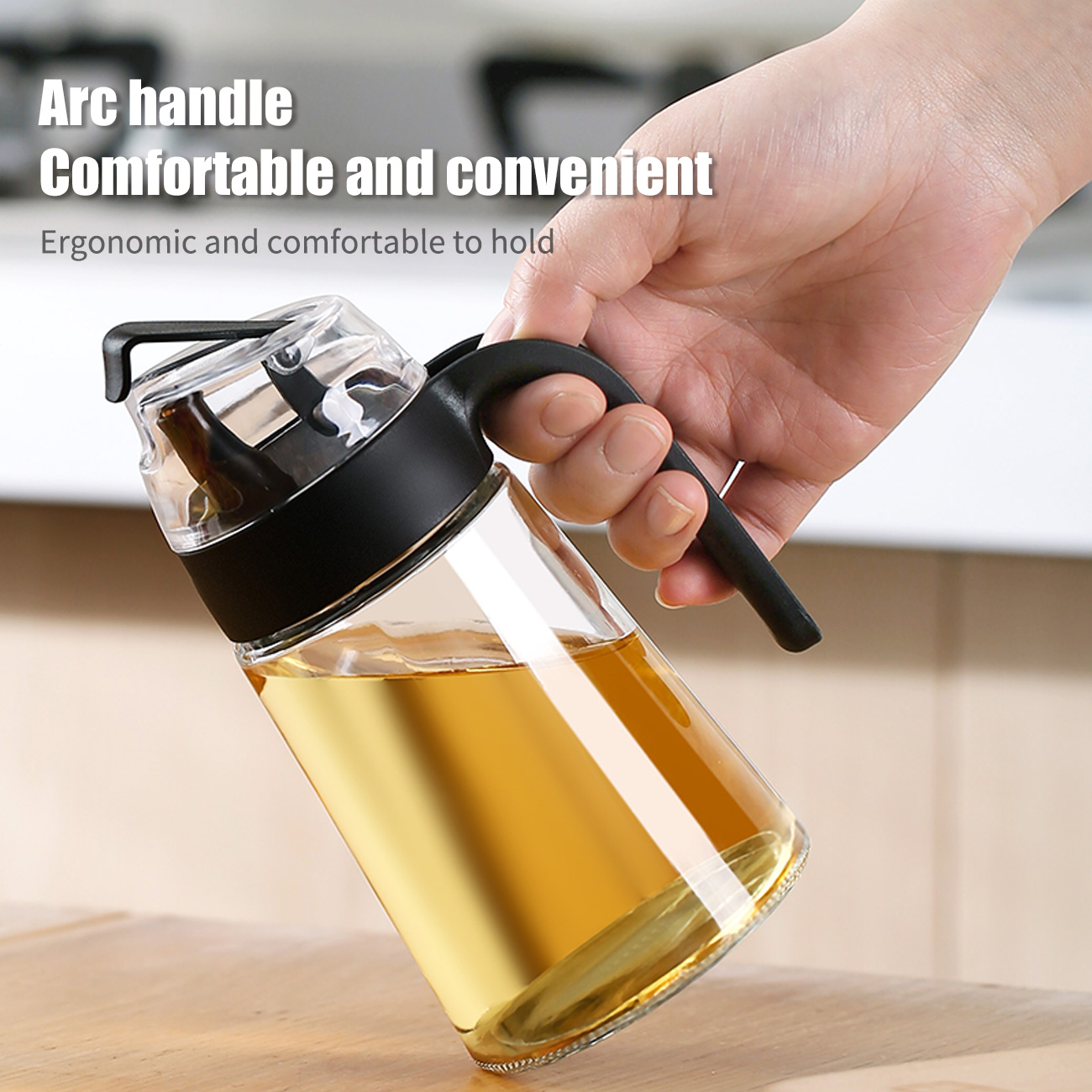 Bình Đựng Dầu Shepherd Bằng Thủy Tinh Niêm Phong Kín Dung Tích Lớn Mở Tự Động | BigBuy360 - bigbuy360.vn