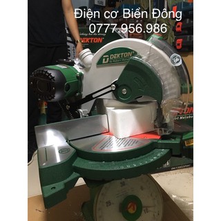 Máy cắt 🍄 FREESHIP 🌈 Máy cắt nhôm Dekton Dk-255B 1850W đĩa cắt 255 , 1850W