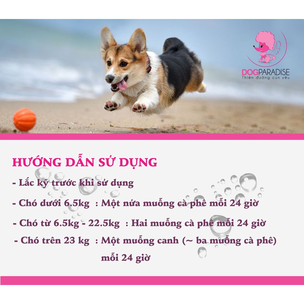 Dung dịch hỗ trợ tiêu chảy cho chó Nutri-vet Anti Diarhea Liquid 118ml - Dog Paradise