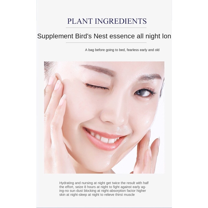 [Hàng mới về] Mặt Nạ Ngủ Senana Marina/ Xena Dưỡng Ẩm Làm Sáng Tông Màu Da Không Thấm Nước | BigBuy360 - bigbuy360.vn