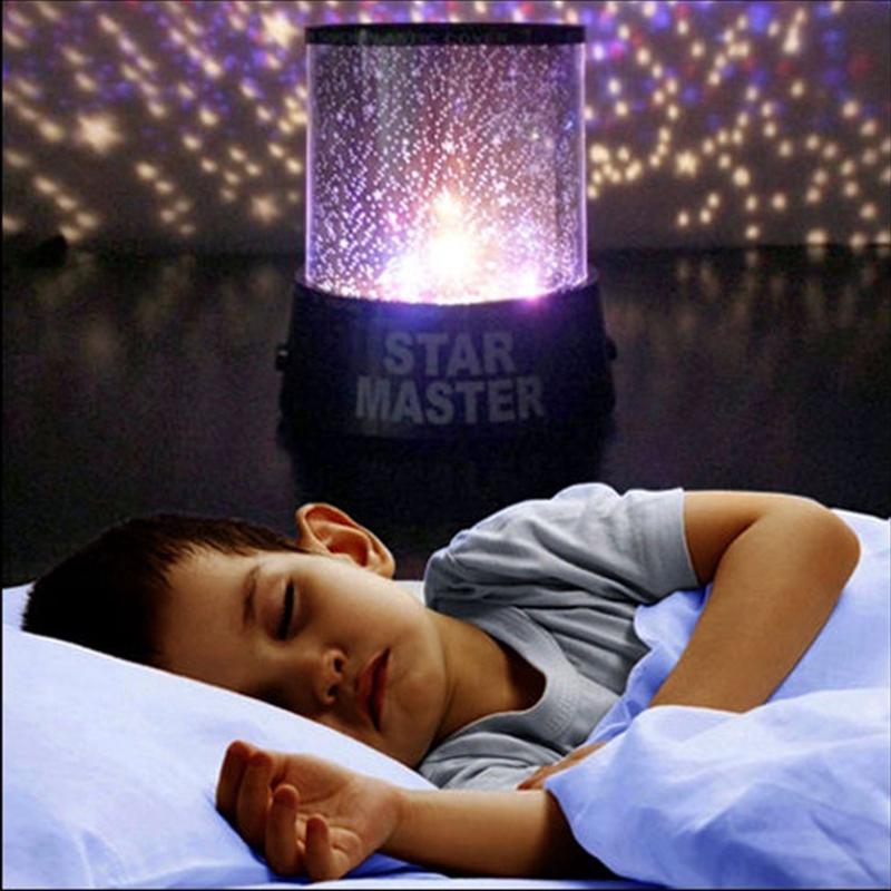 Đèn ngủ LED chiếu bầu trời sao độc đáo
