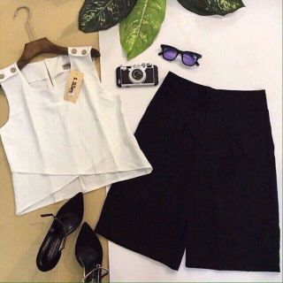 Quần lửng ống rộng culottes