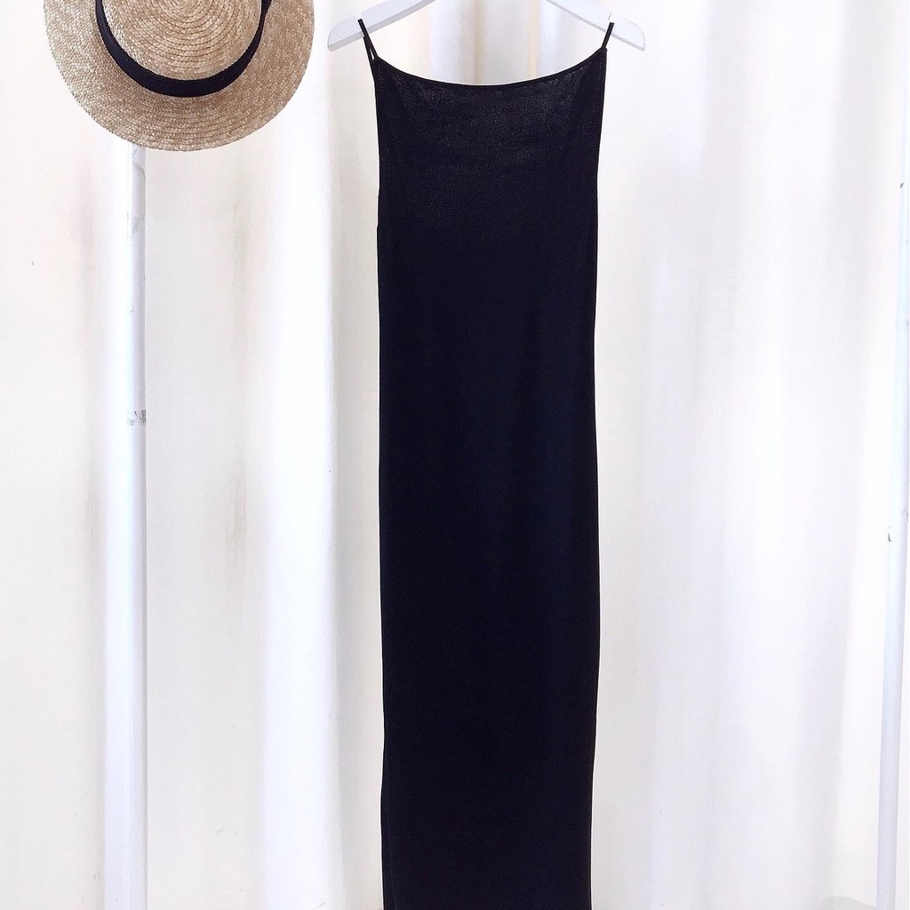 [Mã FATHANG5 giảm 10K đơn 50K] Đầm thun maxi cổ yếm hở lưng - D670 | BigBuy360 - bigbuy360.vn