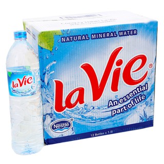 Thùng 12 chai nước khoáng Lavie 1.5L (12 chai x 1,5 lít)