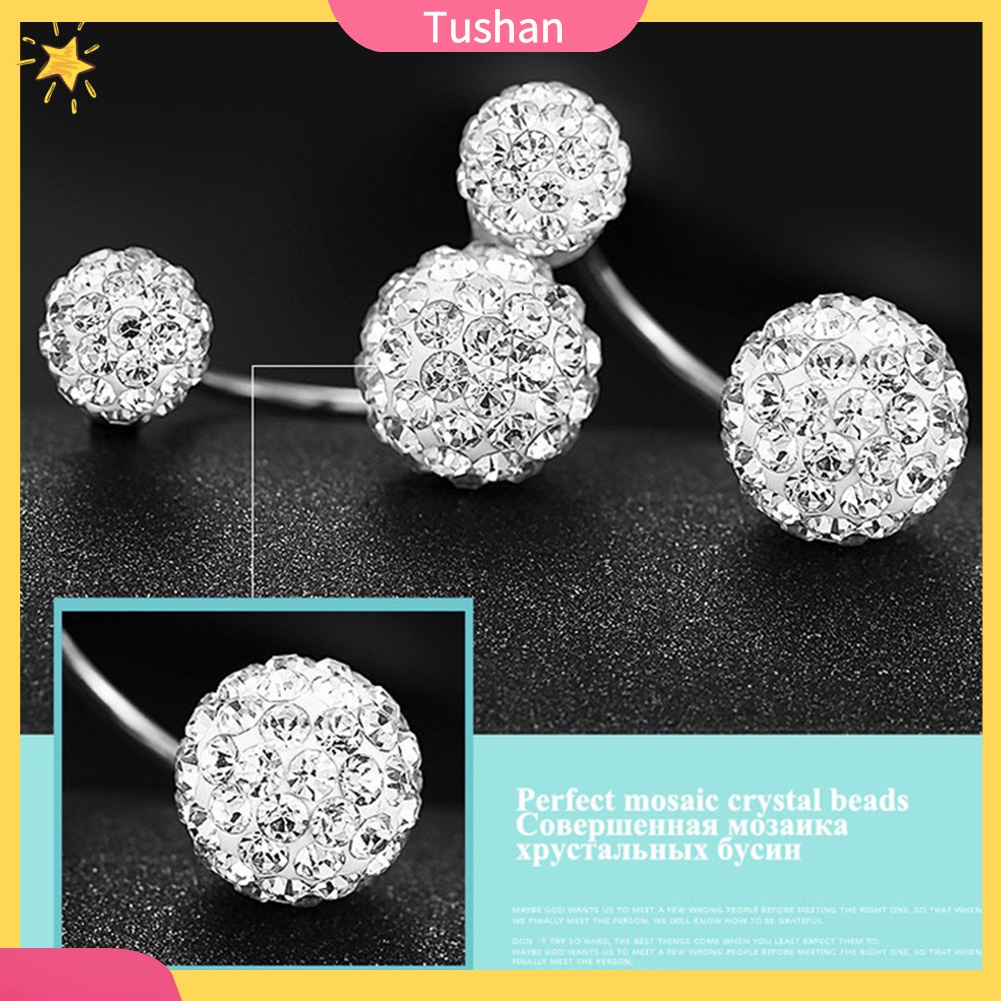 Khuyên tai nữ đính đá thời trang