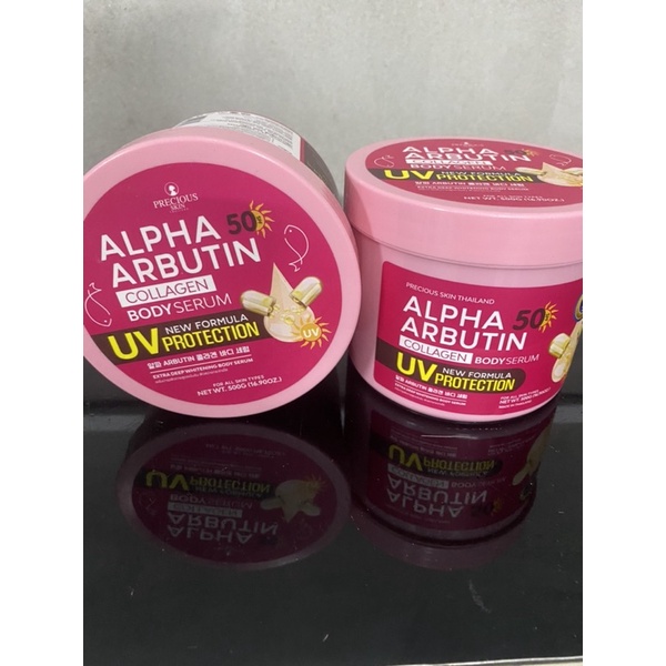 Dưỡng body Alpha Arbutin collagen body serum Spf 50 (500g)