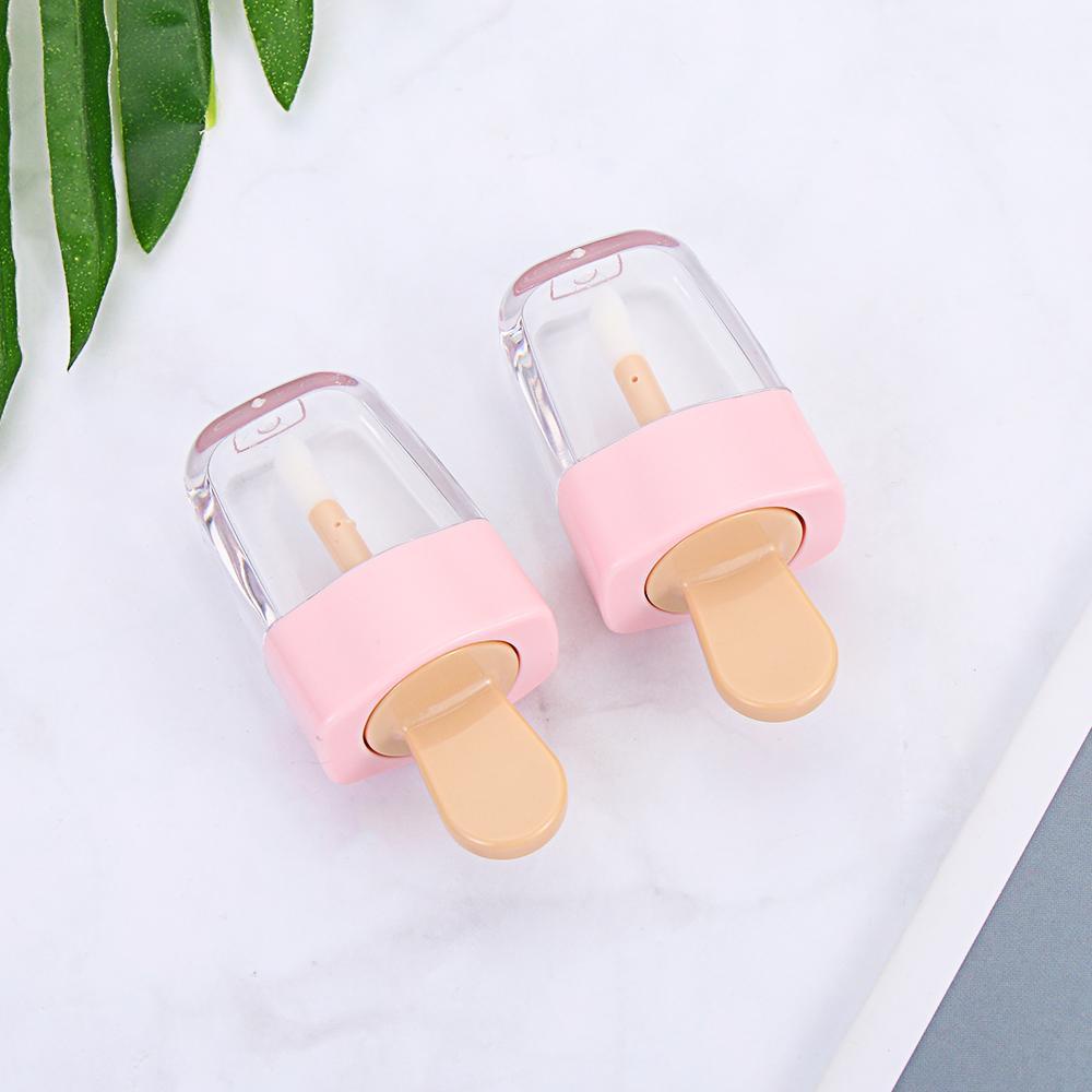 Bộ 12 Thỏi Son Rỗng Bằng Nhựa Hình Que Kem Độc Đáo